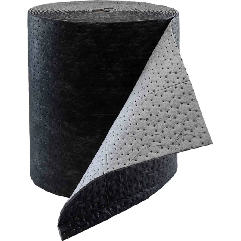 Ecospill Ltd Spill Absorbent Premier Roll Maintenance Use 120L Capacity Grey 40m x 500mm M0205040