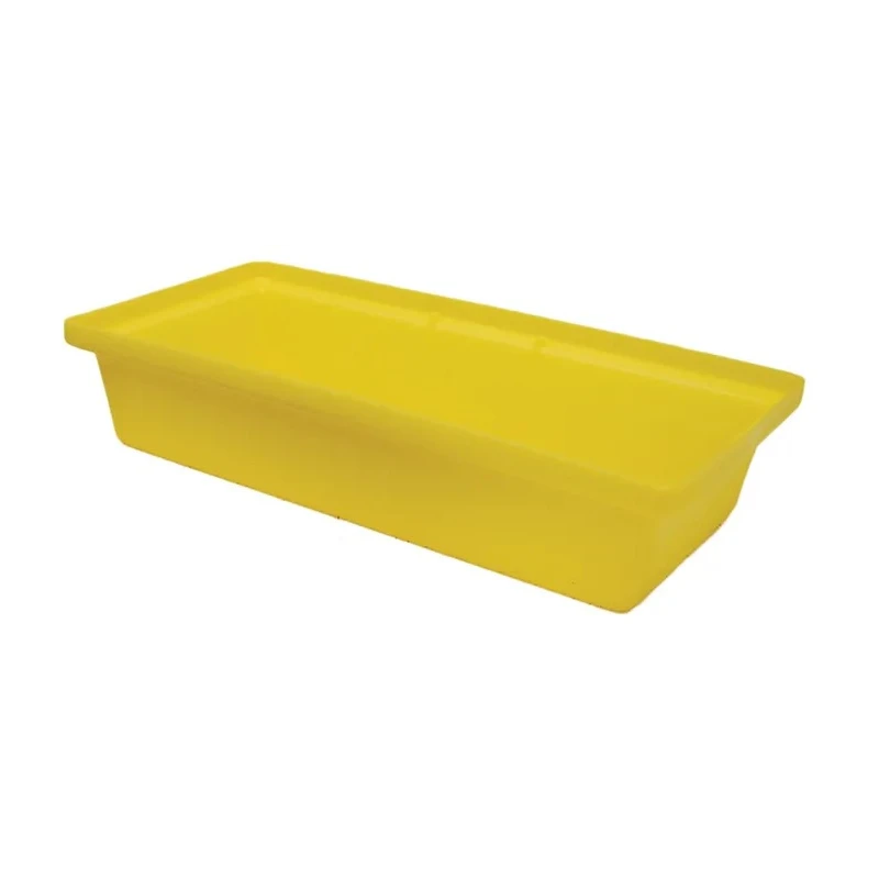 Ecospill Ltd Polyethylene Spill Tray 20 L Recycled PE Yellow 600mm x 400mm R3340603