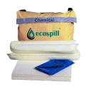 Ecospill Ltd 50 L Chemical Spill Kit Spill Response Kit with Absorbent Pads, Socks, Pillows C1280050