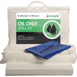 Ecospill Ltd Spill Kit 30L Absorbent Capacity Oil Application H1290030