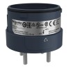 Schneider Electric Harmony XVU Series Mounting Base, LED Bulb, 24V DC, IP65, Black Housing XVUZ04