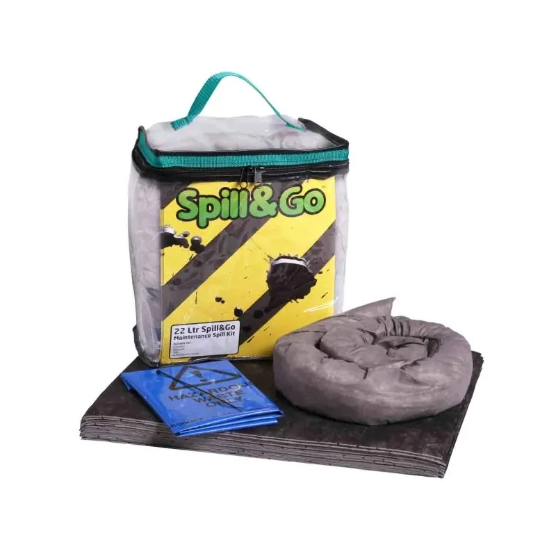 Ecospill Ltd 22 L Maintenance Spill Kit with 20 Pads and 1 Sock M1280022