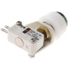 SMC Push Button Pneumatic Manual Control Valve Series III B, 3 Port/2 Way Normally Closed, 0.8 Mpa Pressure VM1000