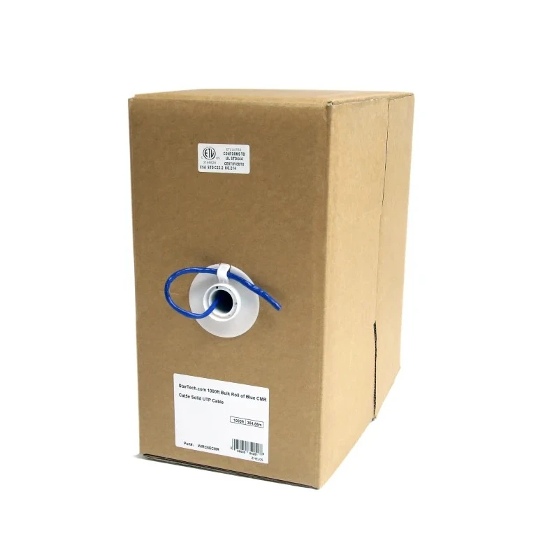 StarTech.com Ethernet Cable Cat5e 305 m Unscreened Blue PVC Jacket 