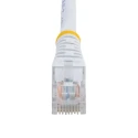 StarTech.com Unscreened Cat5e Ethernet Cable 15 m Length, Stranded Copper Conductors, White PVC Jacket 