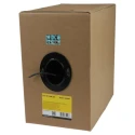 StarTech.com Category 5e Unscreened Ethernet Cable 24 AWG Solid Copper Conductor 305 m Black PVC Jacket Cat5e 
