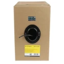 StarTech.com Category 5e Unscreened Ethernet Cable 24 AWG Solid Copper Conductor 305 m Black PVC Jacket Cat5e 