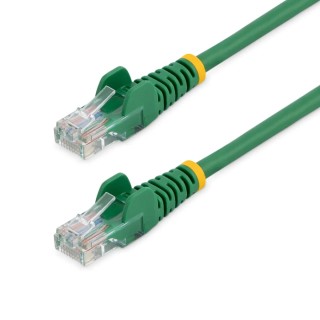 StarTech.com Cat5e Ethernet Cable 5 m Unscreened Stranded Copper Wire Green PVC Jacket 24AWG CM Rated Cat5e 