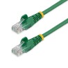 StarTech.com Cat5e Ethernet Cable 5 m Unscreened Stranded Copper Wire Green PVC Jacket 24AWG CM Rated Cat5e