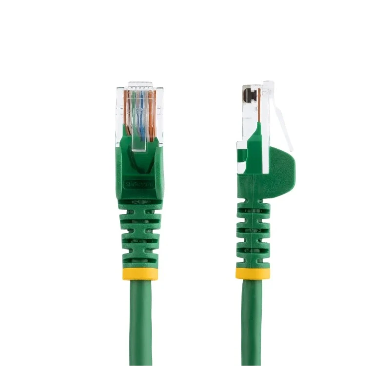 StarTech.com Cat5e Ethernet Cable 5 m Unscreened Stranded Copper Wire Green PVC Jacket 24AWG CM Rated Cat5e 