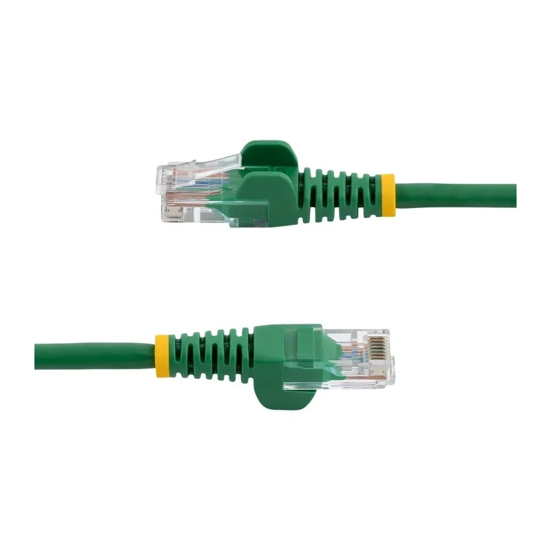 StarTech.com Cat5e Ethernet Cable 5 m Unscreened Stranded Copper Wire Green PVC Jacket 24AWG CM Rated Cat5e 