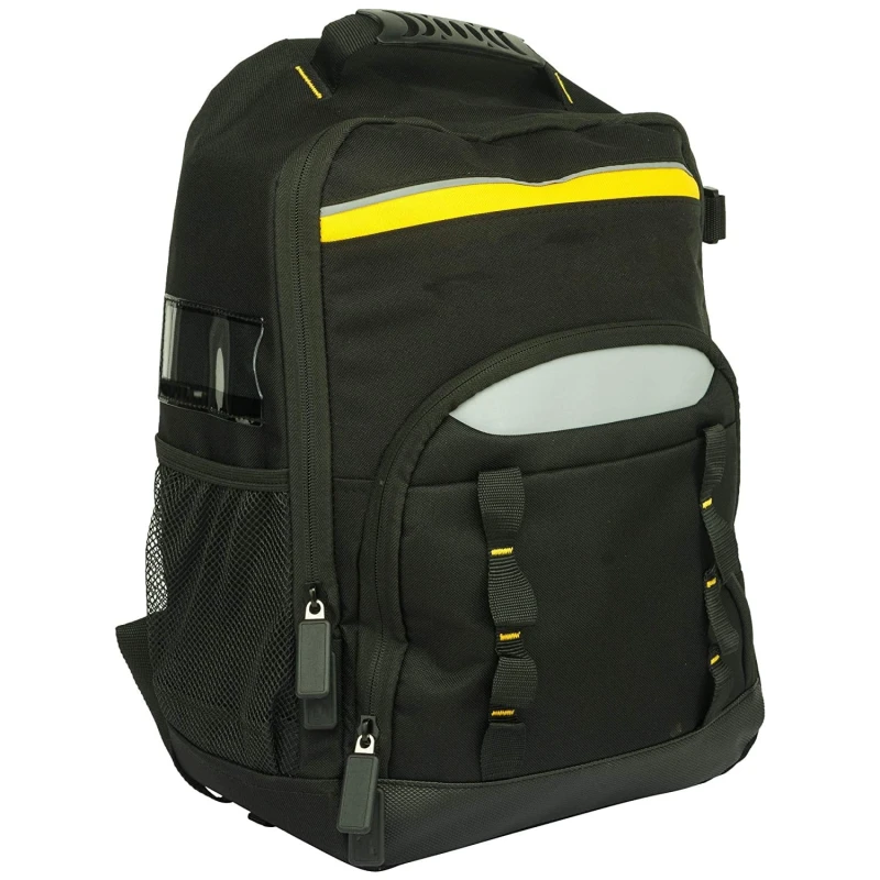  pahal-heavy-duty-fabric-tool-bag-back-pack-yellow-black-for-electrician-technician-service-engineer-61160-1