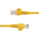 StarTech.com Cat5e Ethernet Cable, 0.5 m, Unscreened, Yellow PVC 45PAT50CMYL