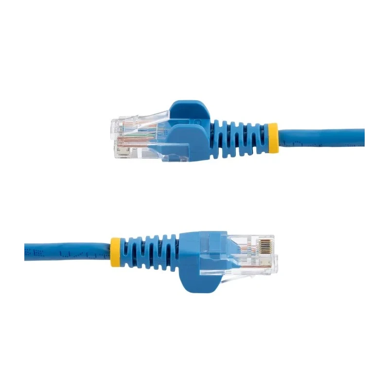 StarTech.com Cat5e 7 m Unscreened Blue PVC Ethernet Cable 24AWG Stranded Copper Conductors 