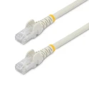StarTech.com Cat6 Ethernet Cable 4 Core, White, 15 m, Unshielded Unscreened, Snagless PVC 