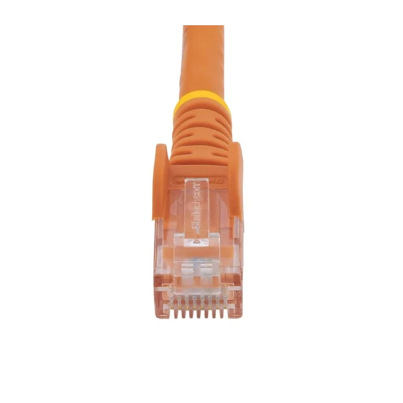 StarTech.com Cat6 Ethernet Patch Cable 4 Core, 2 m, Orange, Unshielded Unscreened, PVC Jacket 