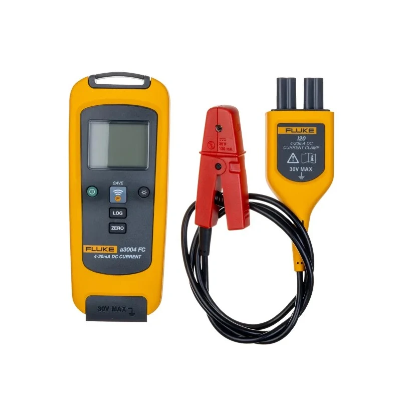Fluke Clamp Meter 600 V DC CAT III, True RMS, 99.9 mA DC Current, 4.5 mm Jaw Opening A3004FC