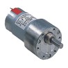 NIDEC ADVANCED MOTOR Brushed Geared DC Geared Motor 24V dc 3W 40rpm 39Ncm Shaft Diameter 6mm DMN29B36G100B