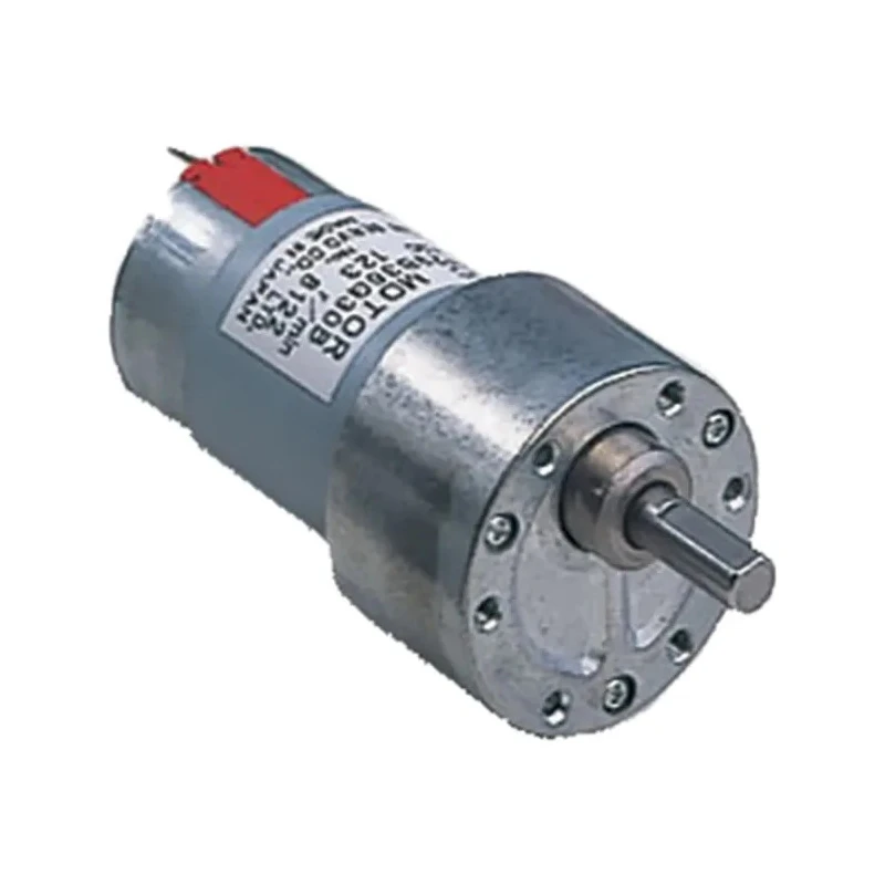 NIDEC ADVANCED MOTOR Brushed Geared DC Geared Motor, 3W, 12V DC, 39 Ncm Torque, 40 RPM, 6mm Shaft Diameter DMN29B36G100A