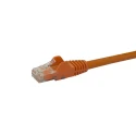 StarTech.com Cat6 Ethernet Cable, Orange, 10 m, Unshielded Unscreened, Snagless PVC N6PATC10MOR