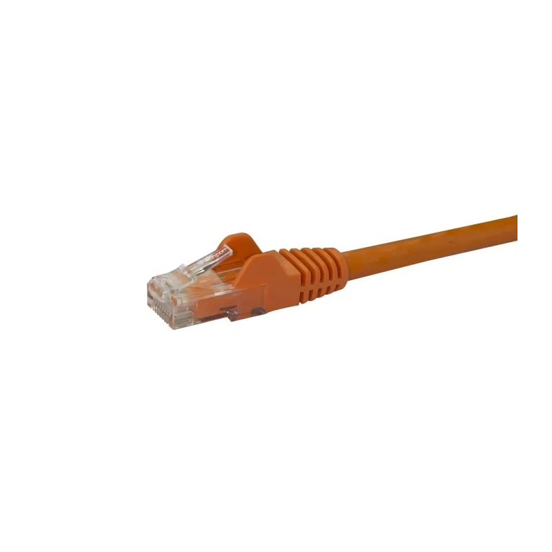 StarTech.com Cat6 Ethernet Cable, Orange, 10 m, Unshielded Unscreened, Snagless PVC N6PATC10MOR
