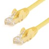 StarTech.com Cat6 Unshielded Unscreened Yellow PVC Jacket Ethernet Cable 15 m Terminated Snagless