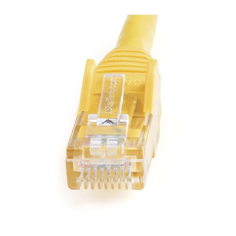 StarTech.com Cat6 Unshielded Unscreened Yellow PVC Jacket Ethernet Cable 15 m Terminated Snagless 