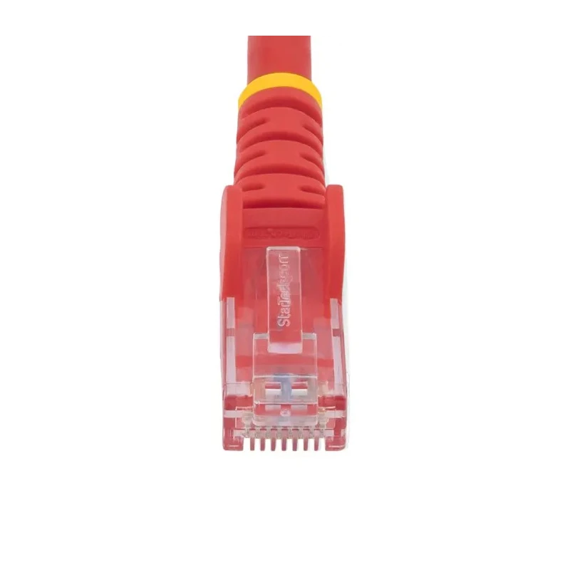 StarTech.com Cat6 Ethernet Cable 4 Core Unshielded Unscreened Snagless PVC Jacketed Red 0.5 m N6PATC50CMRD