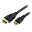 StarTech.com HDACM Series HDMI Cable 500 mm 4K @ 30Hz Male HDMI to Male Mini HDMI Black HDACMM50CM