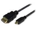 StarTech.com HDADM series 3 m 4K 30Hz HDMI Cable Male HDMI to Male Micro HDMI HDMI 1.4 Black HDADMM3M
