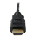 StarTech.com HDADM series 3 m 4K 30Hz HDMI Cable Male HDMI to Male Micro HDMI HDMI 1.4 Black HDADMM3M
