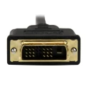 StarTech.com 2 m 1920 x 1200 HDMI Cable Male DVI-D Single Link to Male DVI-D Standard Black HDDDVIMM2M