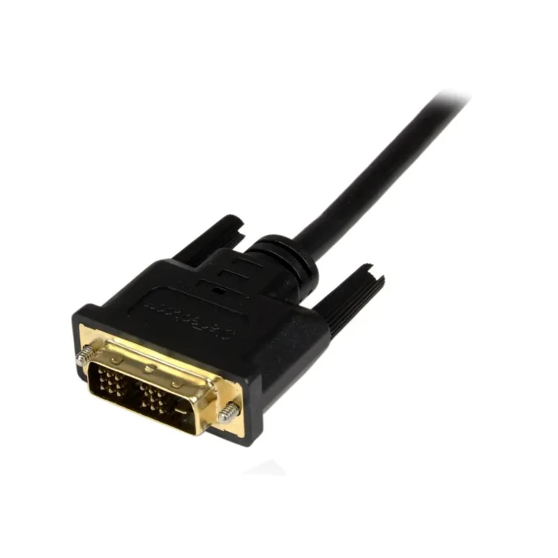 StarTech.com HDDDVIM Series 1 m 1920 x 1200 Resolution HDMI Cable Male DVI-D Single Link to Male DVI-D Black HDDDVIMM1M