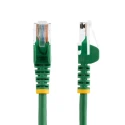 StarTech.com Cat5e Unscreened Ethernet Cable 0.5 m Green PVC Jacket 24AWG Copper Conductor 