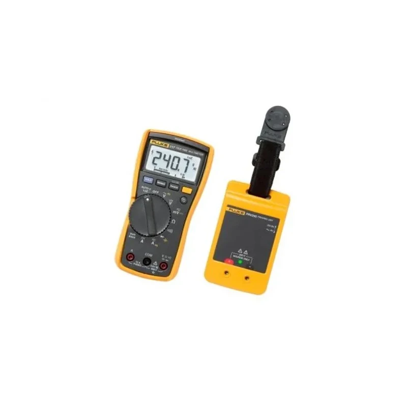 Fluke 117 Multimeter Kit Electrical Maintenance 10A Capacity True-RMS Measurement FLUKE 117/PRV240