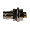 TE Connectivity Circular Connector M8 Series, 4 Contacts, Rear Mount, Plug Male, IP67, 3A, 30V, Solder T4030014041-000