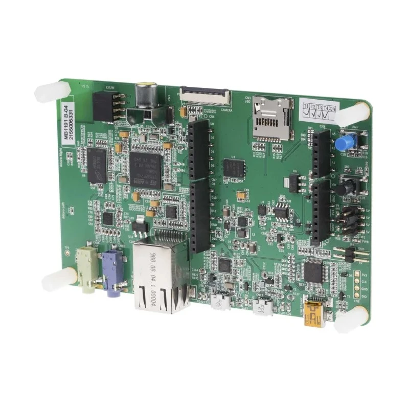 STMicroelectronics Discovery MCU Development Kit with 216MHz Cortex-M7 Microcontroller, 1MB Flash, 340KB STM32F746G-DISCO