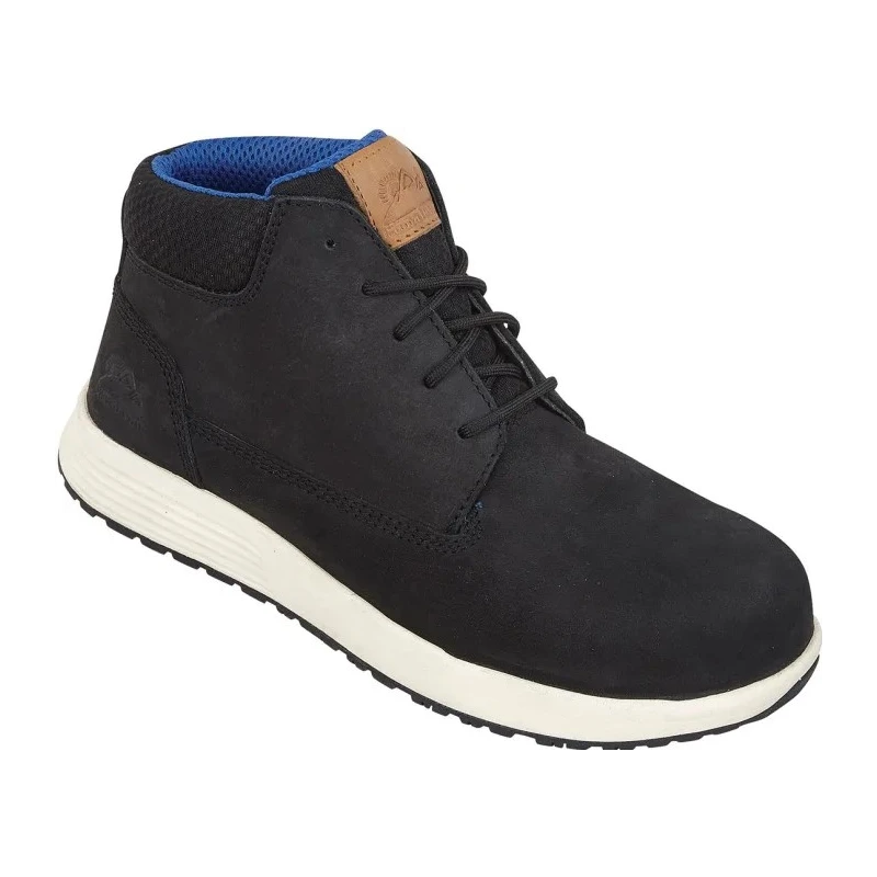 Himalayan Black Non-Metallic Toe Capped Unisex Safety Boots EN ISO 20345:2011 4413BK060