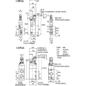 SMC Pneumatic Solenoid Valve Pilot Rc 1/8 Manifold Mount 5 Ports 0.7 Mpa Die Cast Aluminium VZM500