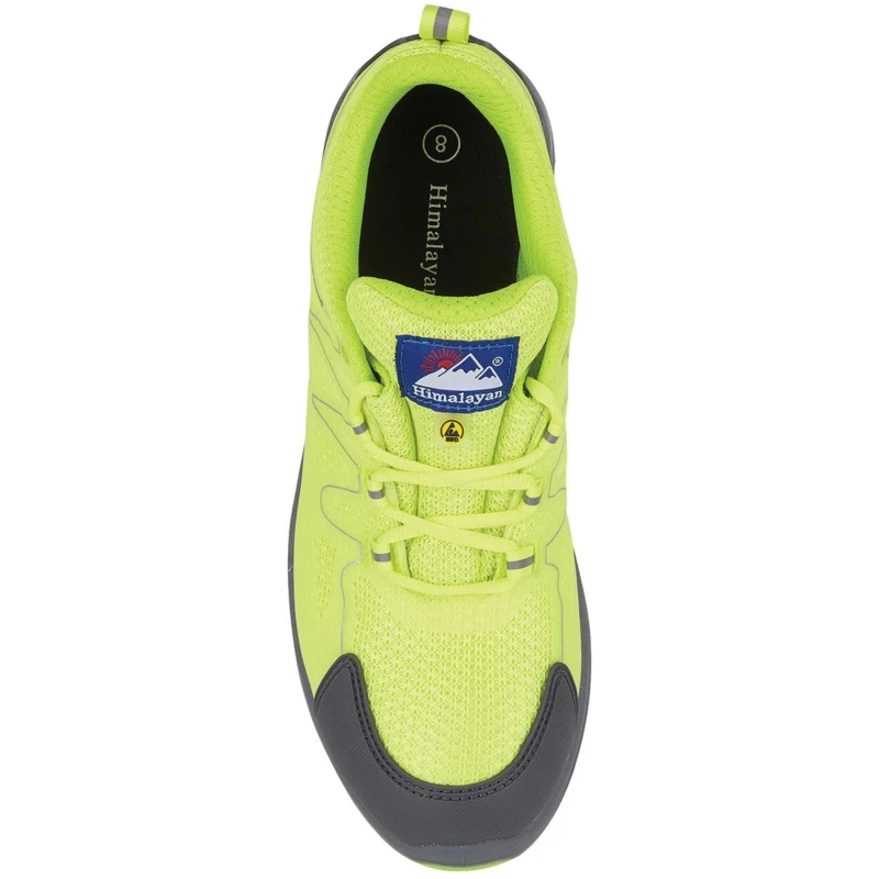 Himalayan Unisex Yellow Non-Metallic Safety Trainer Lace Up Shoes UK 10 EU 44 5208BK070