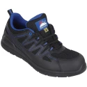 Himalayan Unisex Black Non-Metallic Safety Trainer, Lace Up Closure, Composite Midsole, EN ISO 20345 2011 S1P/ESD 2603BK100