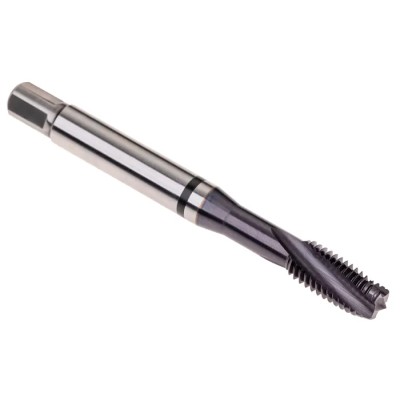 Dormer Metric Standard Threading Tap, M5 Thread Size, Spiral Point, High Speed Steel, Machine Tap E335M5