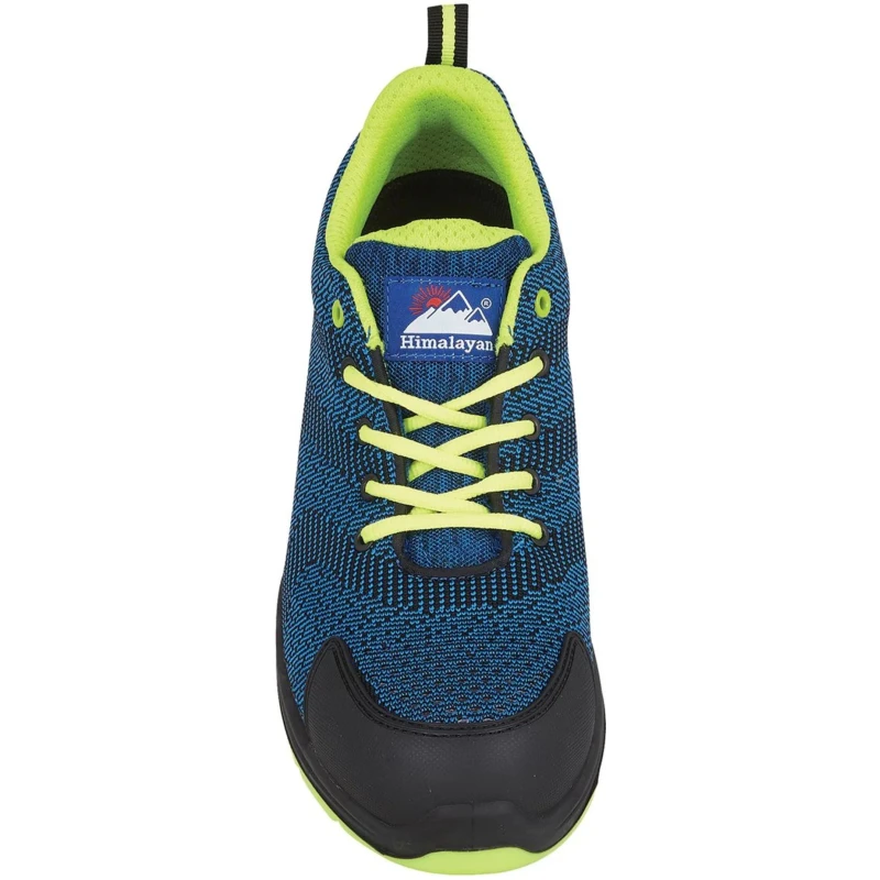 Himalayan Blue Unisex Non-Metallic Safety Trainer, Flyknit Mesh Upper, Heat and Slip Resistant, UK Size 15, EU 50 4340NV150