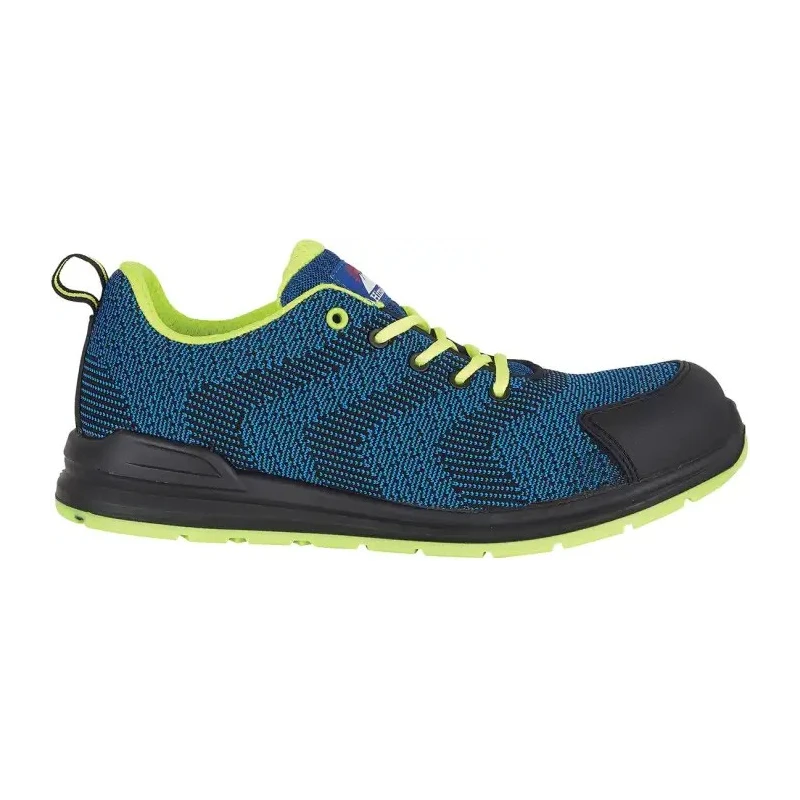 Himalayan Blue Unisex Non-Metallic Safety Trainer, Flyknit Mesh Upper, Heat and Slip Resistant, UK Size 15, EU 50 4340NV150