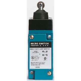 Honeywell HDLS Series Plunger Limit Switch 240V AC 10A SPDT IP67 Die Cast Zinc Epoxy Coated Housing LS4D3K