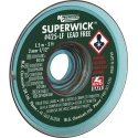 Super Wick Lead Free No Clean De-Soldering Braid 1.5 m Length, 2 mm Width 425-LF