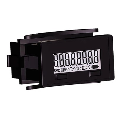 Trumeter 8 Digit LCD Panel Mount Hour Meter 30V dc 6320-1000-0000