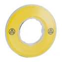 Schneider Electric Blank 3D Label for Use with Emergency Switching Off Mushroom Head Push Button ZBY9121