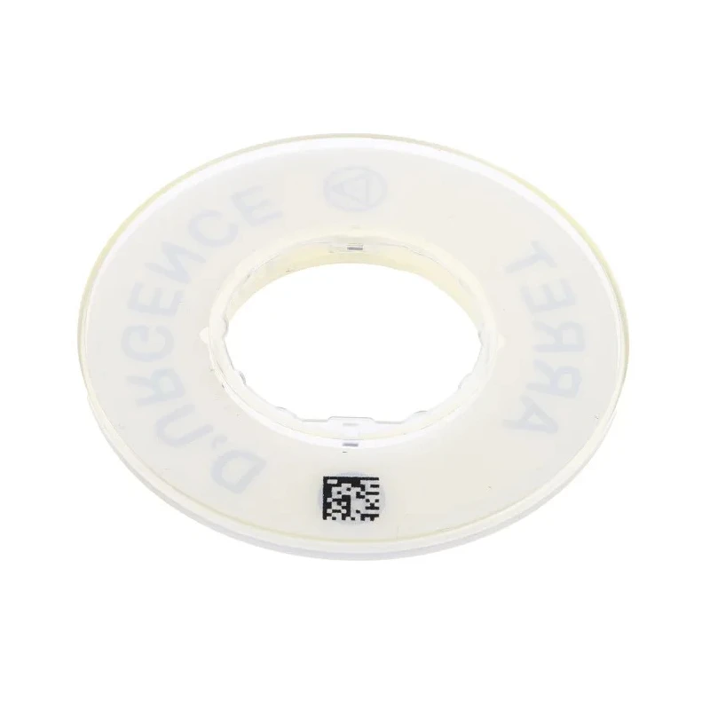 Schneider Electric 3D Marked Legend Plate for Emergency Stop Mushroom Head Push Button ZBY9120
