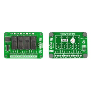 MikroElektronika Power Management Development Kit Relay4 Board 12 V Relays 16 A 250 V MIKROE-603